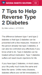 Mobile Screenshot of diabetesnaturalsolutions.com